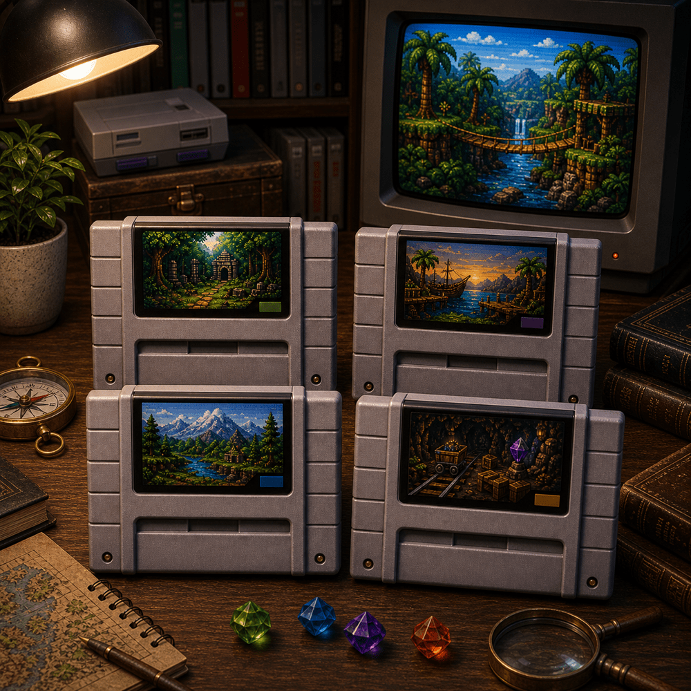 Donkey Kong Country 3: Map Progression and Late-SNES Ambition featured retro-style cartridge recommendation image.