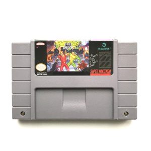 Battletoads & Double Dragon: The Ultimate Team custom SNES cartridge with Grade A label, NTSC-U version.
